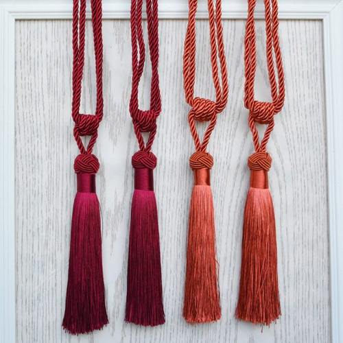 天河花边欧式简约现代中国风窗帘绑带扣挂球墙钩子辅料配件装饰品