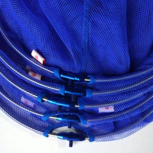 瑞祥不锈钢抄网头304白钢抄网圈 防水防挂纳米网布直径45.50