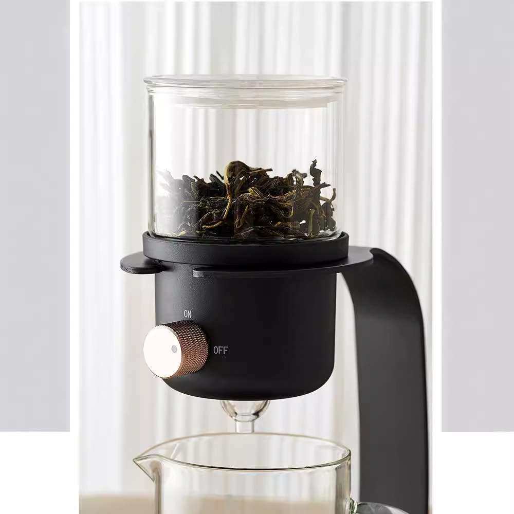 贞点小可懒人冲茶壶新中式泡茶壶现代花茶壶滴滤式现磨咖啡壶