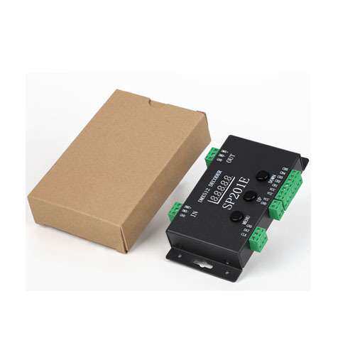 SP201E dmx512解码器 LED解码器 幻彩 全彩 支持多种IC