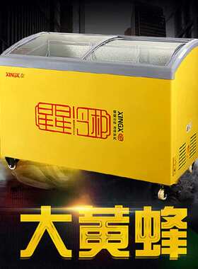 XINGX/星星 SD/SC-326SY冰柜卧式单温冷冻冷藏雪糕饮料展示柜冷柜