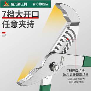 wynn's水泵钳8-12寸可调式水管钳子万用能管子钳活动大力钳