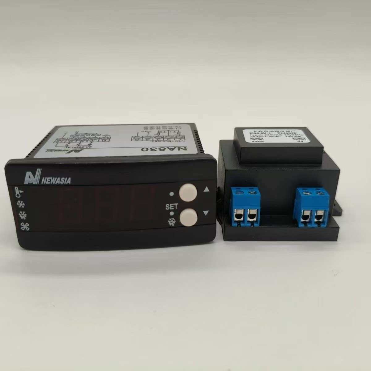 新亚洲NA820NA830温度控制器冷库制冷化霜风机温控器电子控制仪