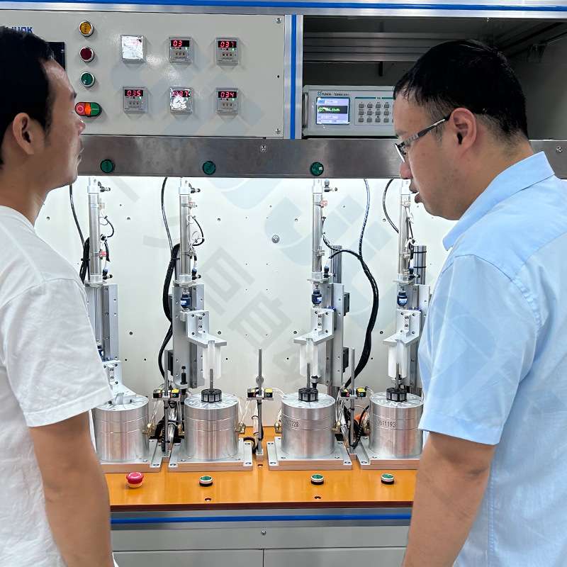 久巨微电机充磁机转子整体多级充磁带磁通表磁检测