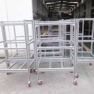 轻松搬动，灵活布局：移动铝型材” “卓越移动，快速定位：移动