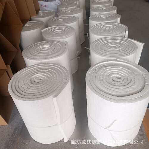 硅酸铝针刺毡电厂窑炉耐高温设备隔热棉防火保温棉标准型陶瓷纤维
