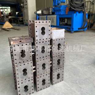 东莞双螺杆挤出造粒机维修 更换筒体合金套 螺纹块更换