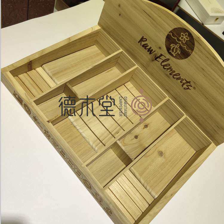 杉木实木小展台 实木小型展台木质 保健产品销售展示架展柜