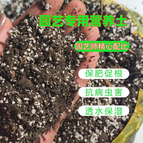 工程营养土通用养花种菜营养土园林育苗有机透气疏松家用种植花土