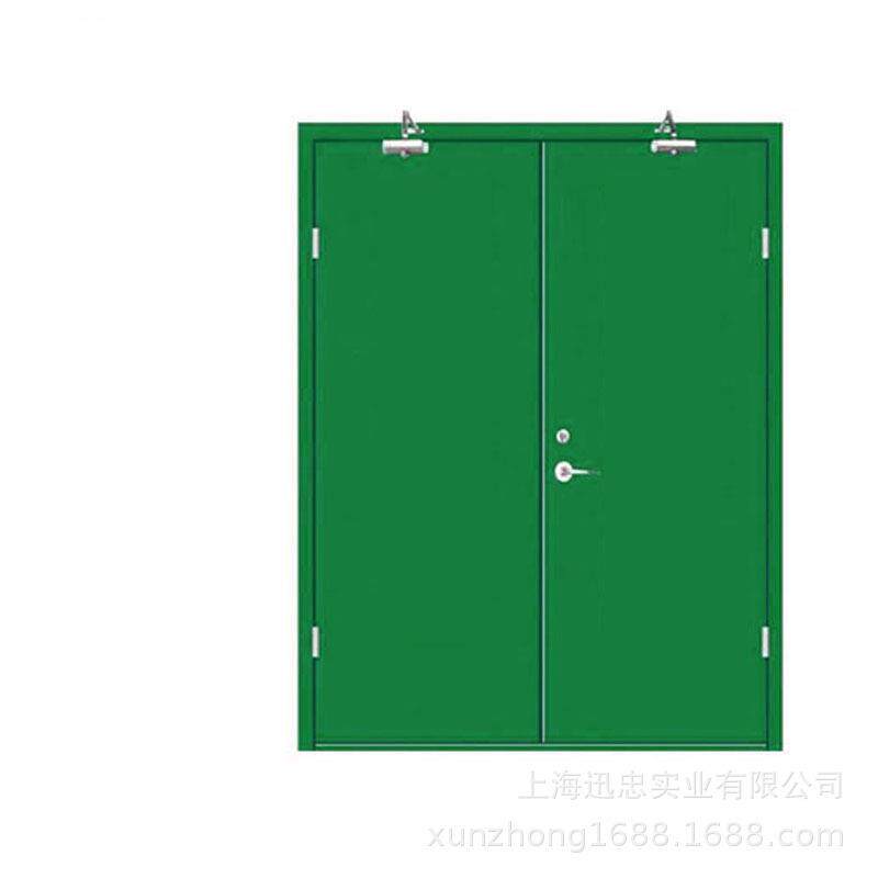 正规厂家单开对开子母钢制防火门/UL 防火门 颜色自选可生产品质