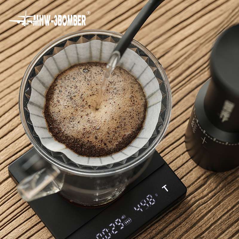 轰炸机V60过滤杯 滤杯 手冲咖啡滴漏式分享壶套装