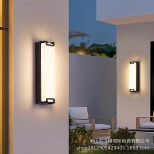 门头灯入户大门室外店面商铺服装店门庭灯超亮别墅防水户外门头灯