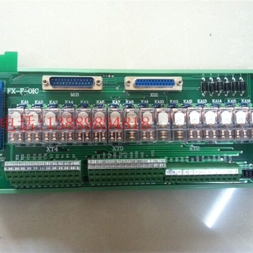 沈阳数控机床配件CAK6150CAK5085接线端子FX-F-OIC继电器板正品