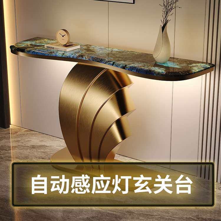 轻奢玄关台别墅创意设计师靠墙极窄装饰柜走廊过道大理石玄关桌,玩具/童车/益智/积木/模型,遥控车升级件/零配件,淘宝优惠券,粉丝福利购,淘宝优惠卷