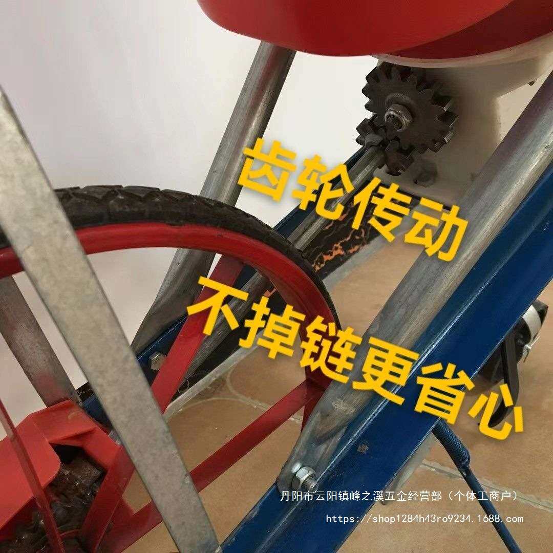小麦播种施肥楼手推玉米播种施肥机小麦追肥机花生大豆追肥播种机