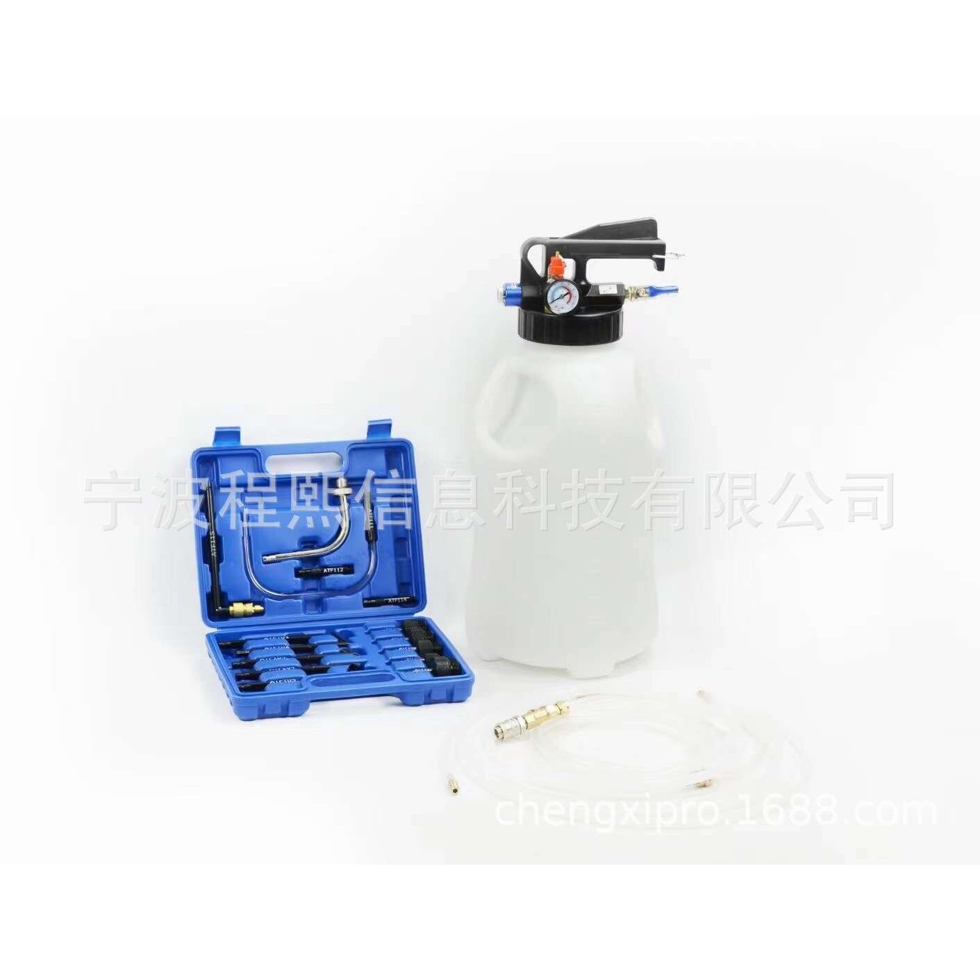 10L气动自动变速箱油更换机加油波箱油加注器工具多种接头