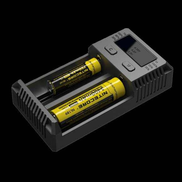 NiteCore/奈特科尔 NEW I2 18650 双槽智能 镍氢锂离子电池充电器