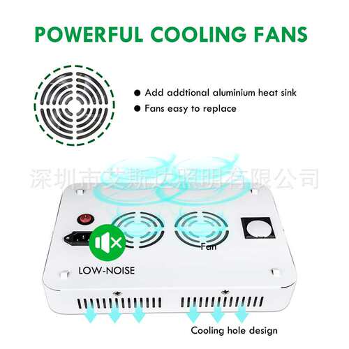 1000w LED植物生长灯太阳光自然光大棚种植绿色多肉补光灯5730SMD