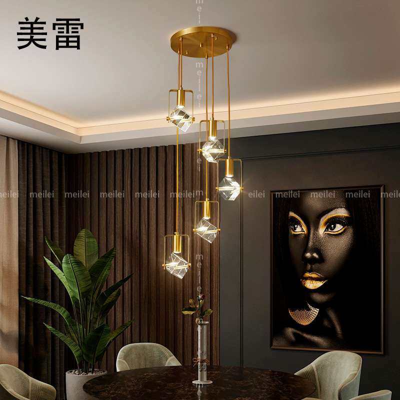 全铜餐厅吊灯轻奢水晶餐桌灯长条吧台灯后现代轻奢极简设计师灯具,鲜花速递/花卉仿真/绿植园艺,割草机/草坪机,淘宝优惠券,粉丝福利购,淘宝优惠卷