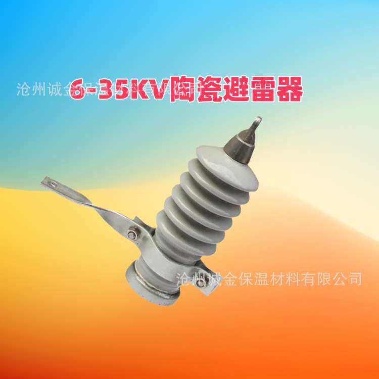 10KV高压避雷器HY5WS-17/50 /45-FT柜内线路型