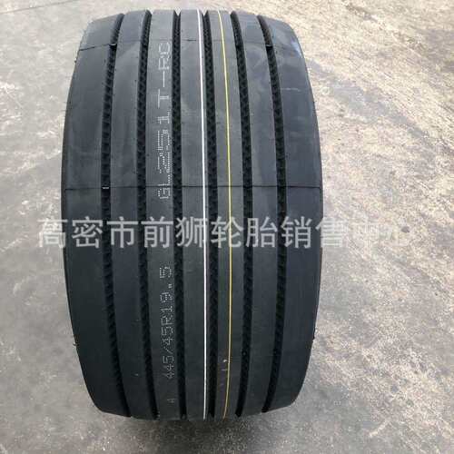 供应双钱子午线全钢卡车轮胎 445/45R19.5 拖车轮胎