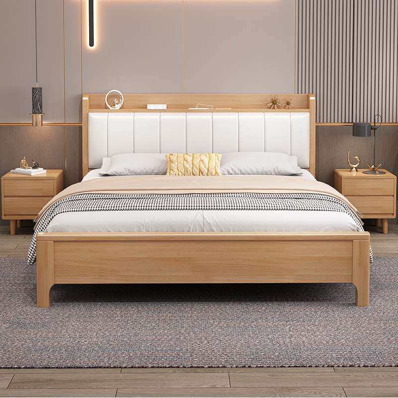 北欧实木床1.8米双人大床主卧现代简约单人1.5家用原木民宿储物床,玩具/童车/益智/积木/模型,四驱车零配件/工具,淘宝优惠券,粉丝福利购,淘宝优惠卷