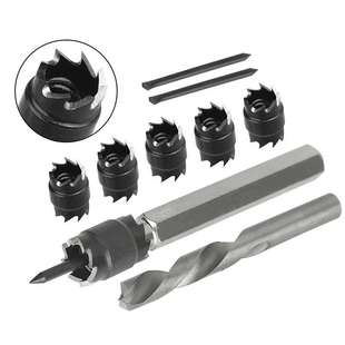 不锈钢开孔器组合套装开孔器钻头去除焊点六角柄修锚点钻头