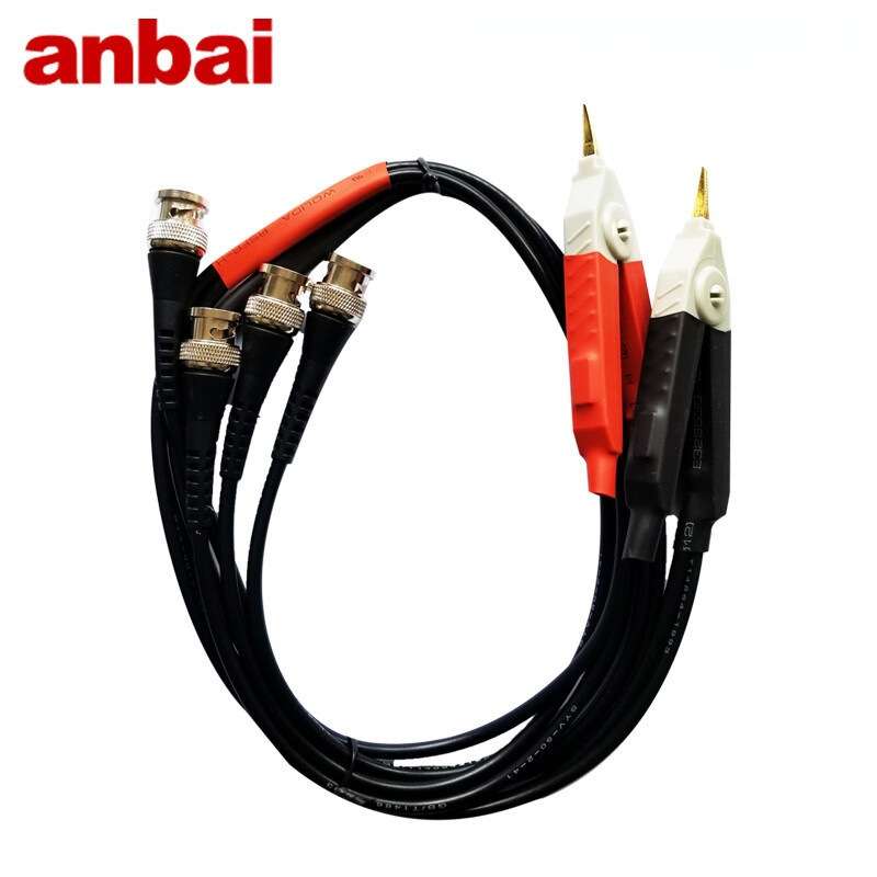 安柏(anbai)ATL501/ATL501A四端开尔文夹测试线  数字电桥