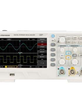 优利德UTD2152CEX高精度数字存储示波器双通道150M带宽1G采样率