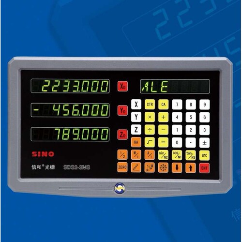 广州诺信数字测量设备有限公铣床数显表SDS3MS 常州 无锡销售厂家