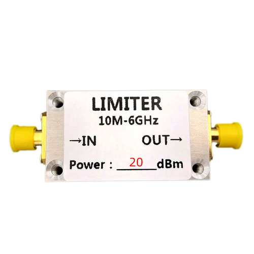 PIN二极管SMA射频限幅器10M-6GHz +10dBm、+20dBm、0dBm带CNC外壳