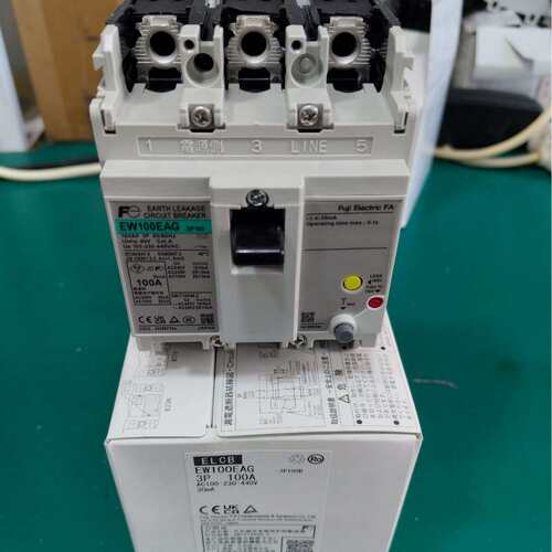 富士漏电断路器EW100EAG 3P 100A 75A  63A  60A 50A  30MA 开关