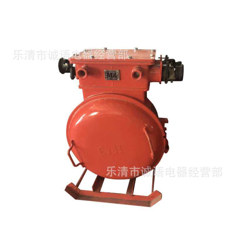 矿用隔爆型双电源风机用真空电磁起动器QBZ-80*2 圆壳QBZ-60 120