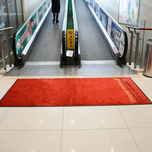 科洋地毯商用大厅迎宾尼龙印花地毯橡胶门垫广告logo doormat
