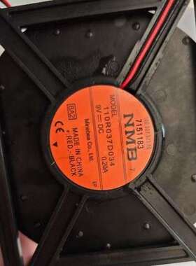 NMB MODEL 110R037D034 9V 0.2A冰箱冰柜风扇风机静音散热风扇