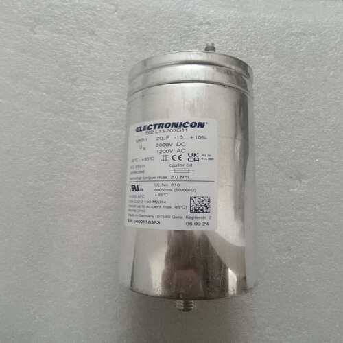 ELECTRONICON伊凯基 275.39B-622900/221K02 3x229uF 480V 5 0kva