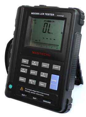 MASTECH华仪MS5308LCR数字电桥测量电感电容电阻表高精度电桥仪器