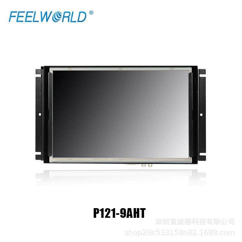 富威德12寸HDMI/VGA TFT开放式铁壳工业液晶触摸显示器 P121-9AHT