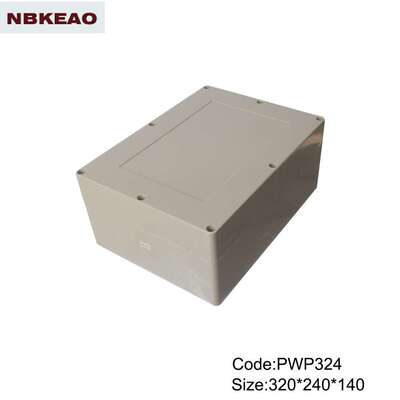 320*240*140 塑料防水盒 防水接线盒 塑料外壳 塑料壳体 PWP324