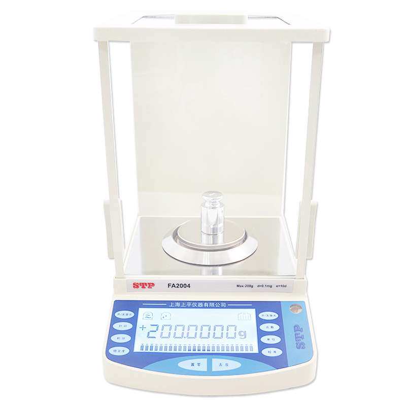 上海上平FA1004/2004实验室0.1mg电子分析天平万分之一电子天平称