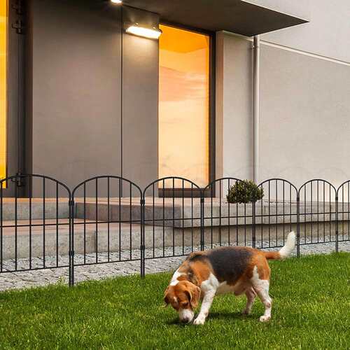 Dog Fence Decroration花园铁艺宠物围栏栅栏花园装饰小篱笆动物