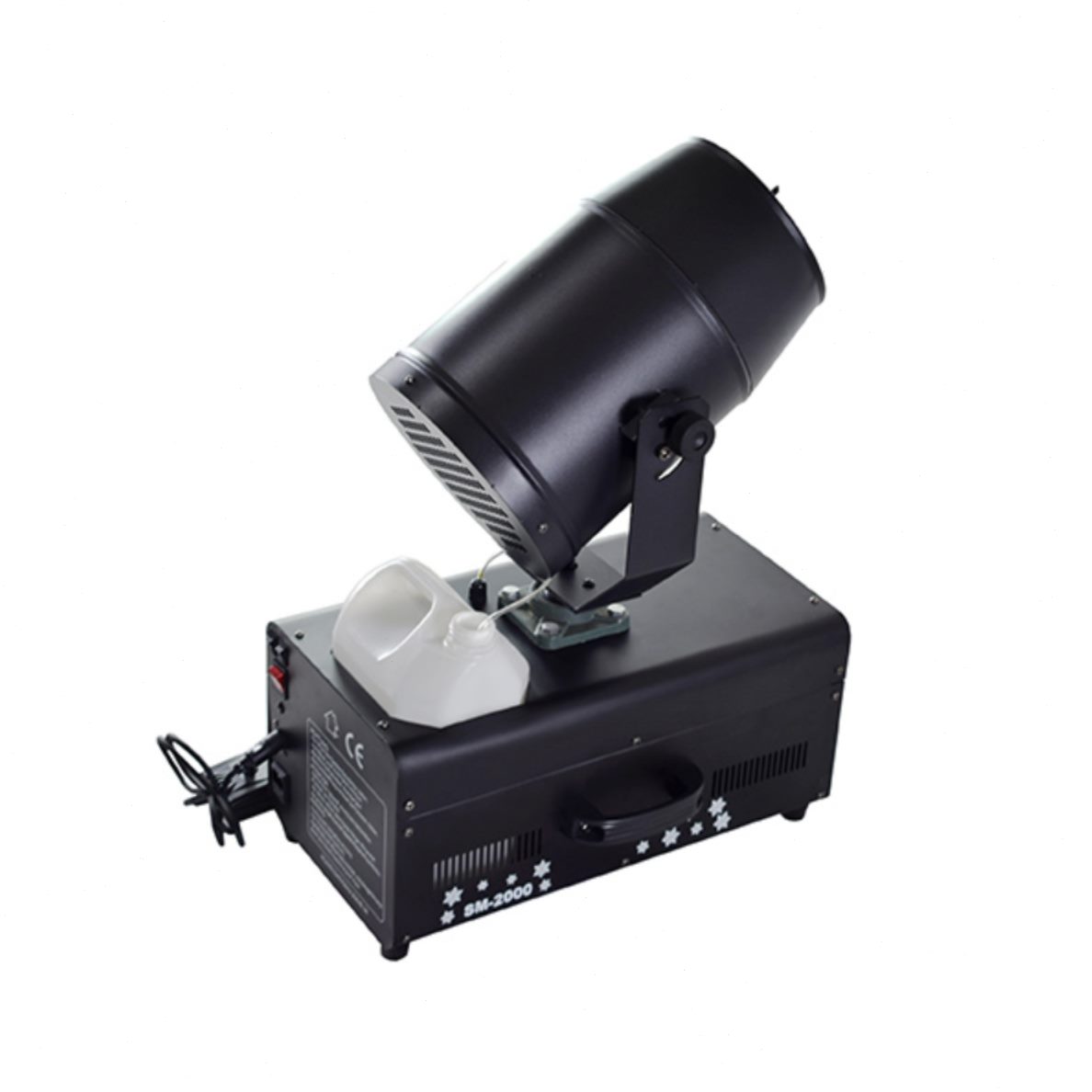 超大W射造遥控 舞台 机雪花遥控机手动2000大功率程 效果雪 摇头/