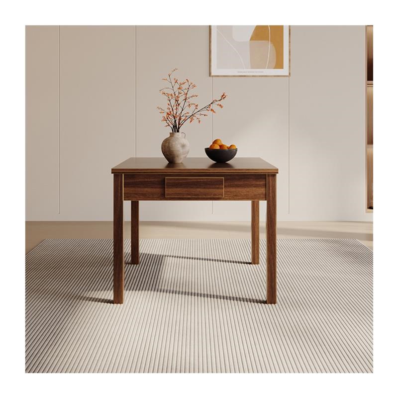 新款中式实木麻将机麻将桌全自动餐桌两用家用小型一体低音棋牌室