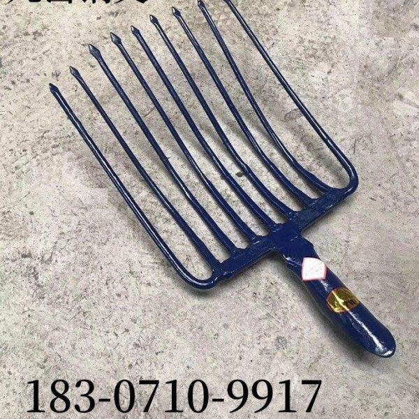 九齿钢叉 拉耙 耙镐 道硅钢一体锻打成型 铁路工务段使用石渣钢叉,农机/农具/农膜,叉,淘宝优惠券,粉丝福利购,淘宝优惠卷