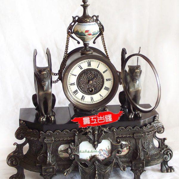 钟表 仿古 古典 欧式 机械座钟铜铸钟,家居饰品,座钟,淘宝优惠券,粉丝福利购,淘宝优惠卷