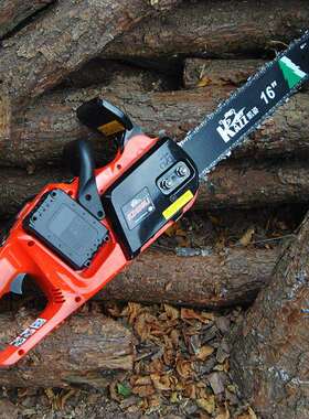凯姿KZ450Li长续航锂电电锯 园林大功率户外手持锯 伐木锯40V