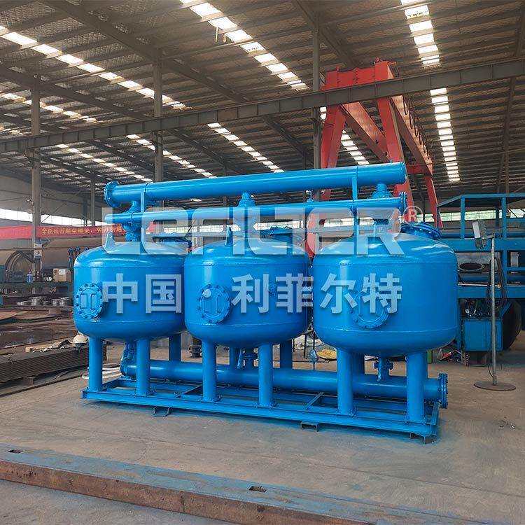 浅层砂过滤器 天然海砂 截留悬浮物藻状物固体颗粒泥沙 水过滤