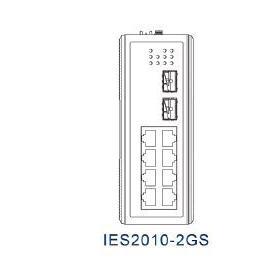 IES2010-2GS 三旺 支持2路千兆光（SFP插槽）8路百兆电 3onedata
