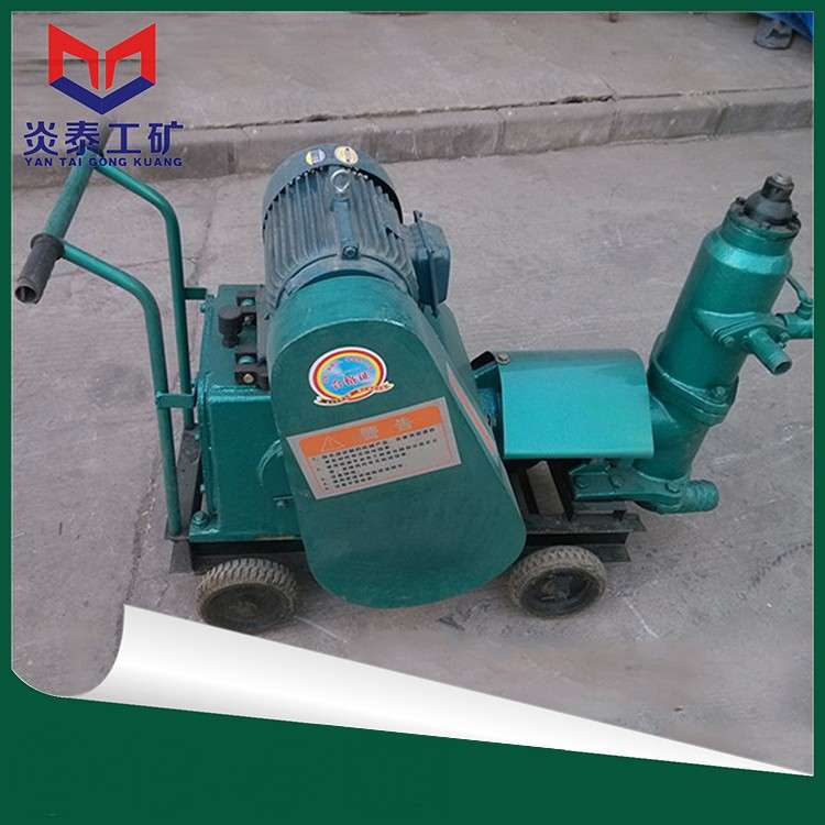 单缸注浆泵活塞水泥注浆机灰浆泵双缸双液桥梁压浆输送泵灌浆机
