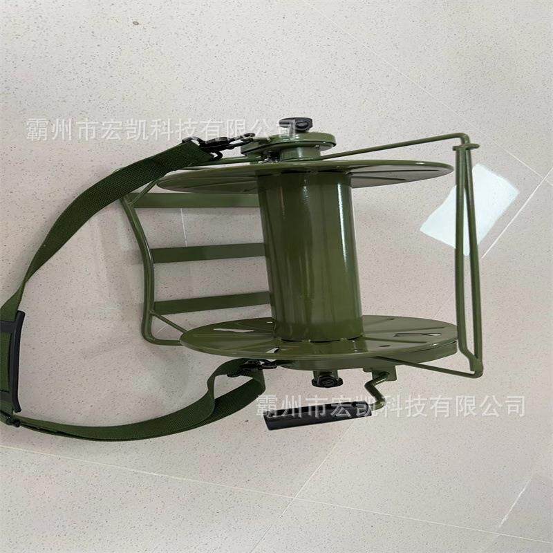 被复线络车架绕线盘背负式放线车架电缆线视频线电话线络车架